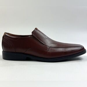 Clarks Clarkslite Ave Brown Leather Mens Loafer Dress Shoes Comfort 26169241